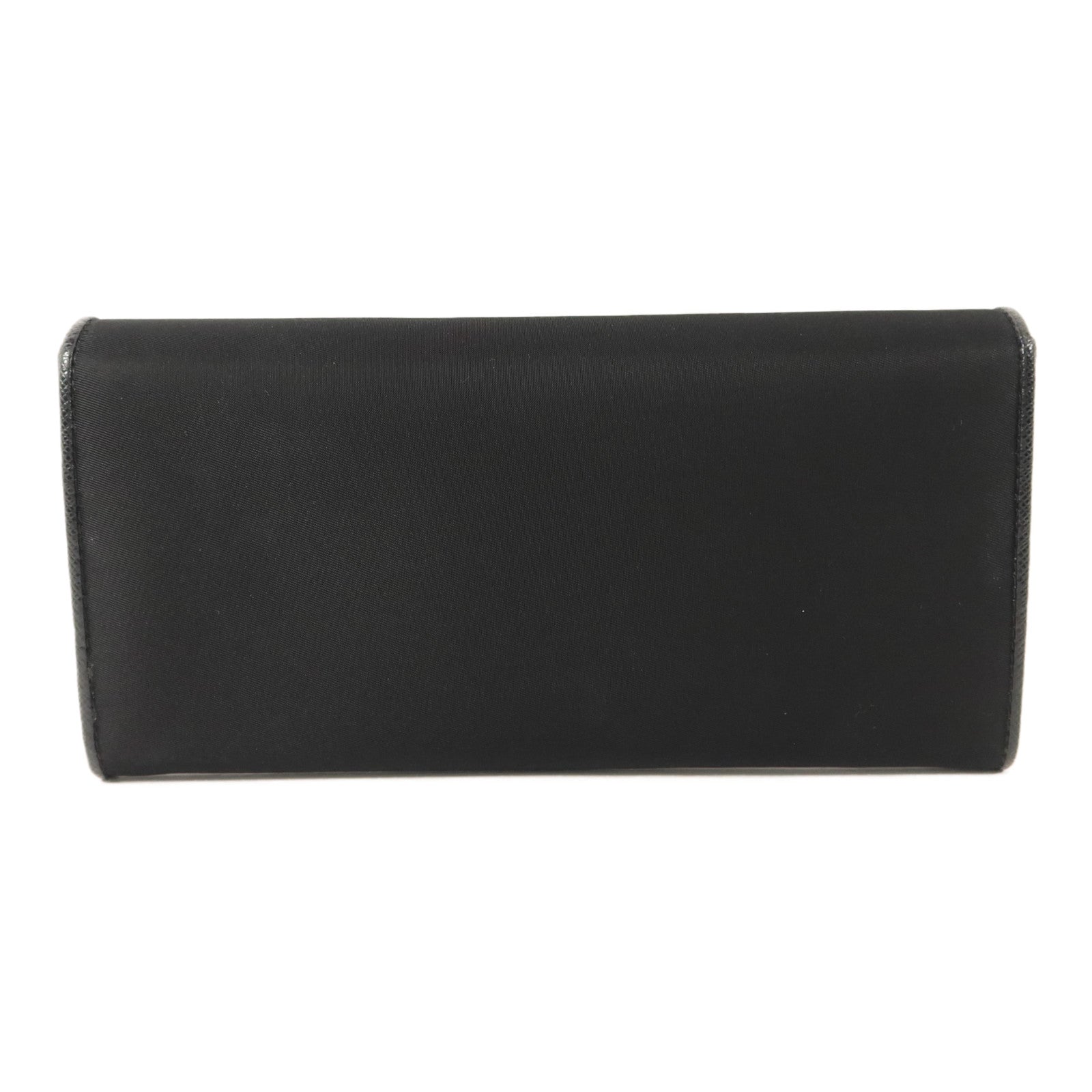 PRADA 尼龍/Saffiano皮革Long Wallet長錢包