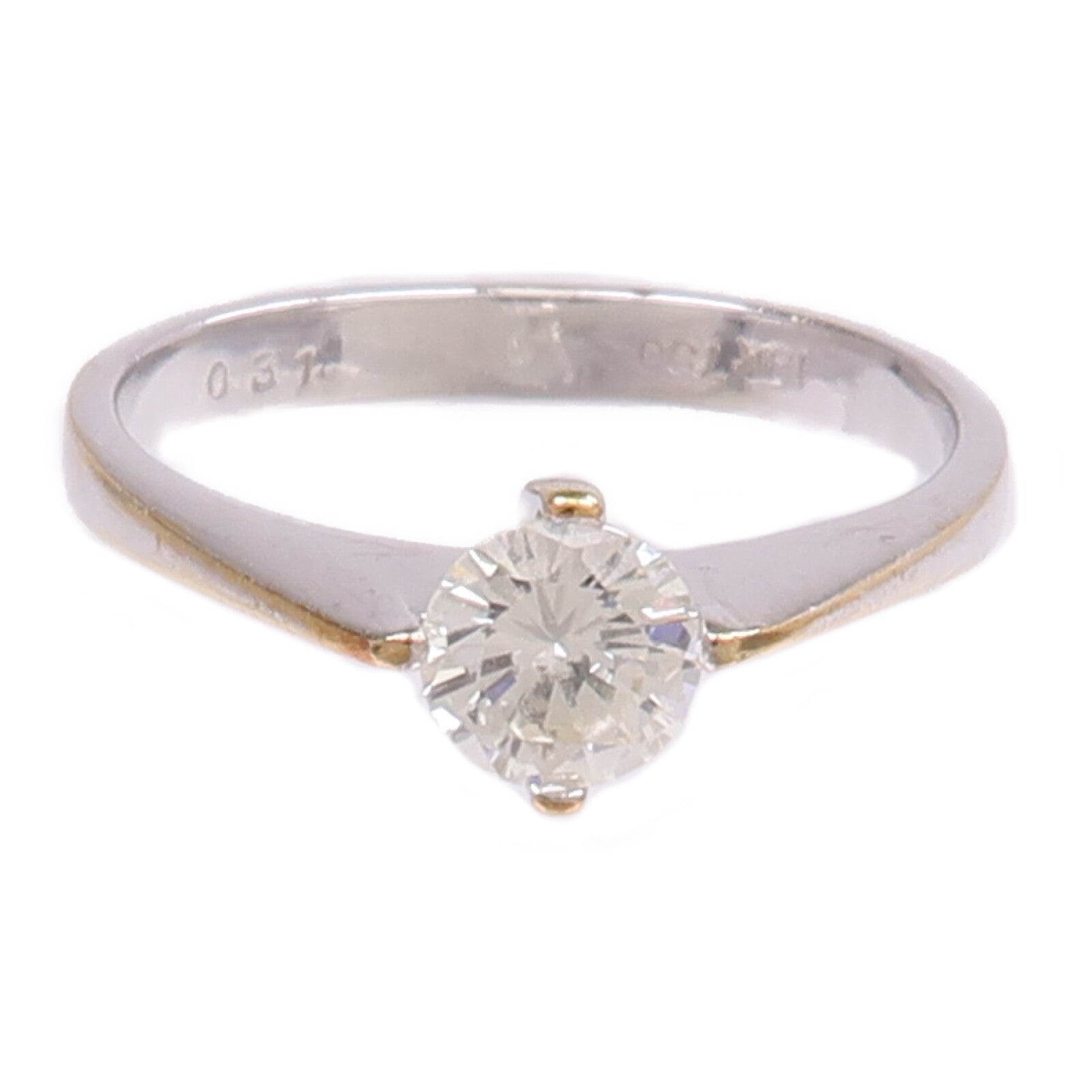 JEWELRY 18K白金Diamond Ring鑽石戒指US#3.25