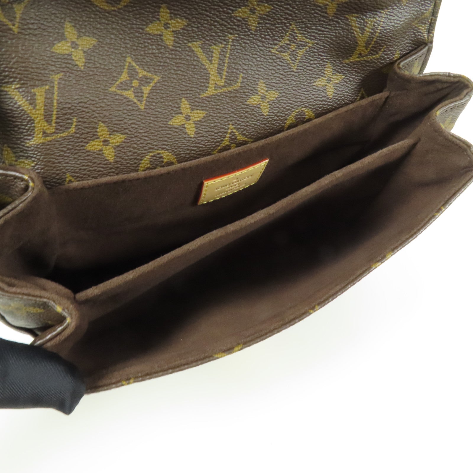 LOUIS VUITTON Monogram Pochette Metis MM金扣手挽肩背兩用袋
