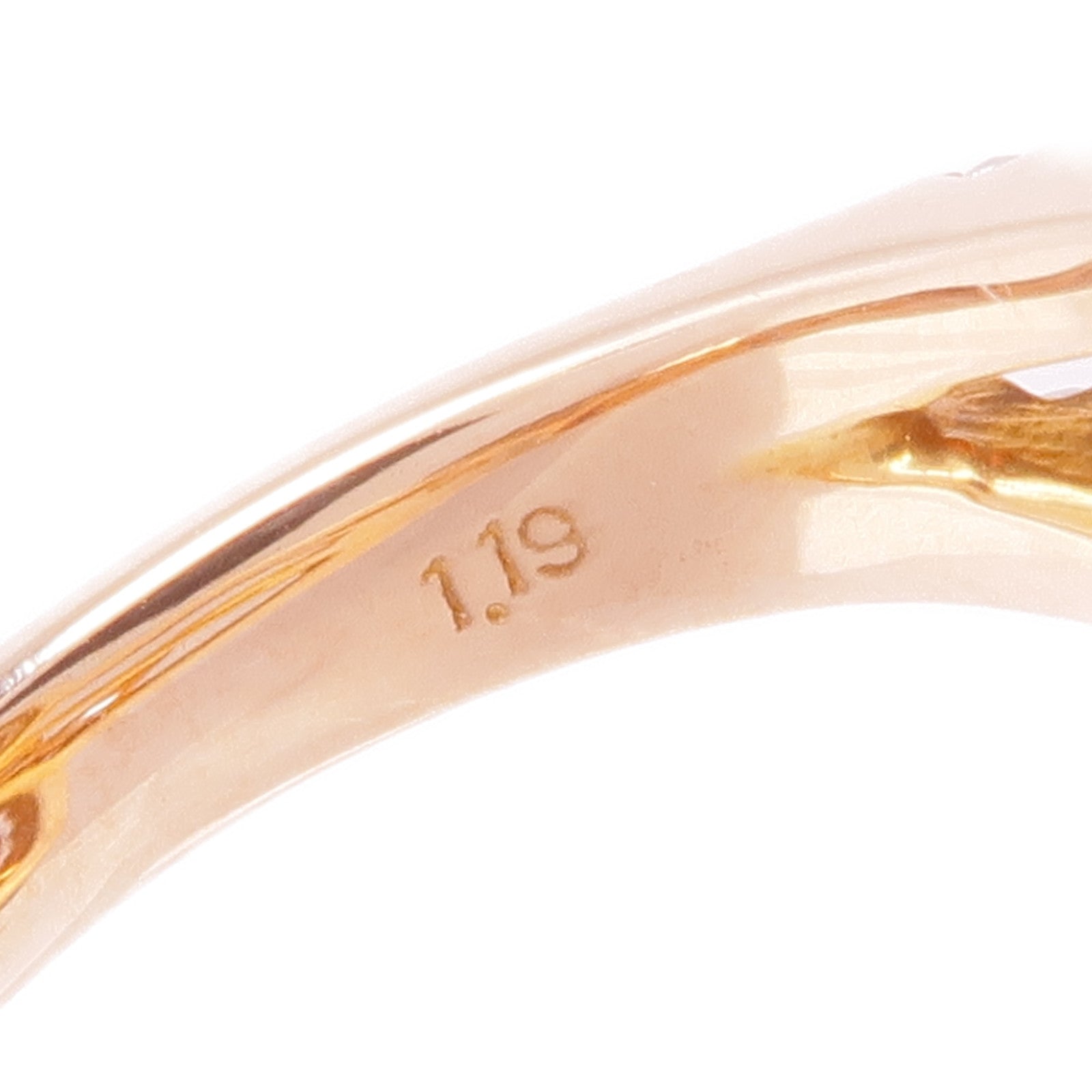 JEWELRY 【激減優惠】18K玫瑰金Diamond Ring鑽石戒指US#6.25
