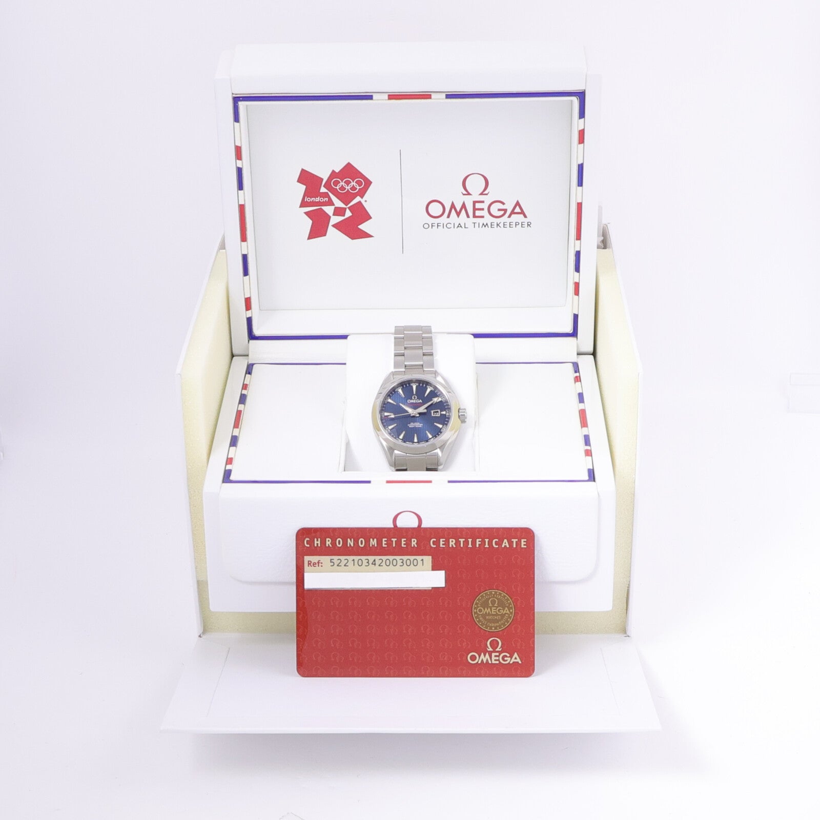 OMEGA Seamaster Aqua Terra London Olympic Limited Edition 522.10.34.20.03.001