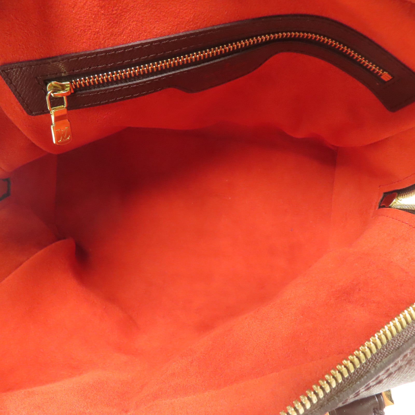 LOUIS VUITTON Damier Brera金扣手挽袋