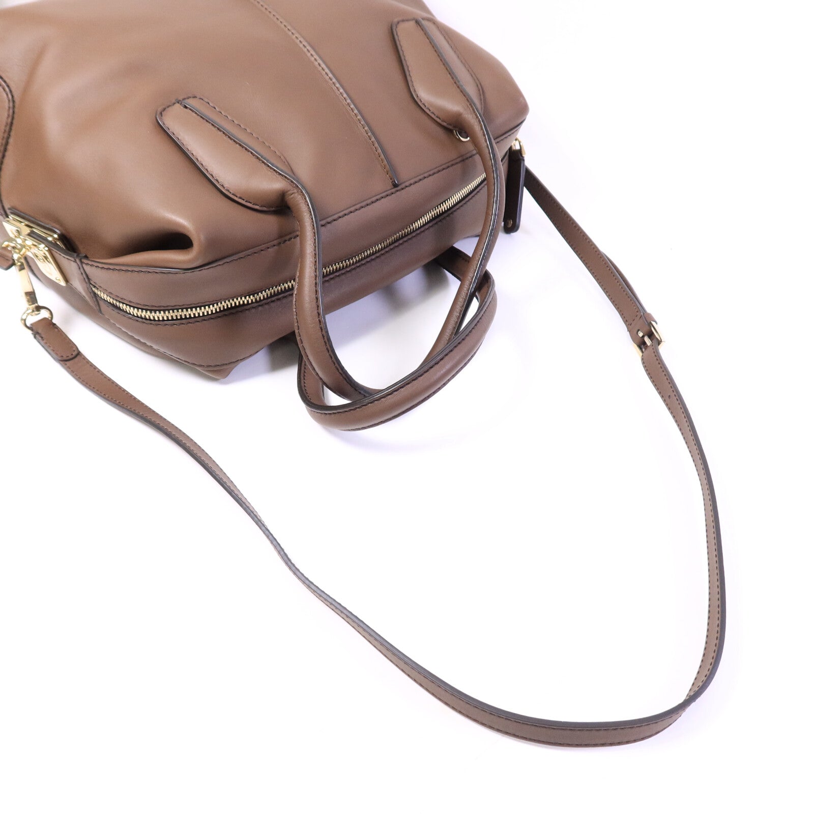 TOD'S 牛皮皮革D-Styling Bauletto Medium手挽肩背兩用袋