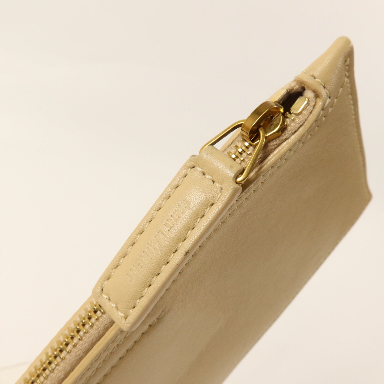 SAINT LAURENT 牛皮皮革Suzanne Hobo鏈帶肩背袋