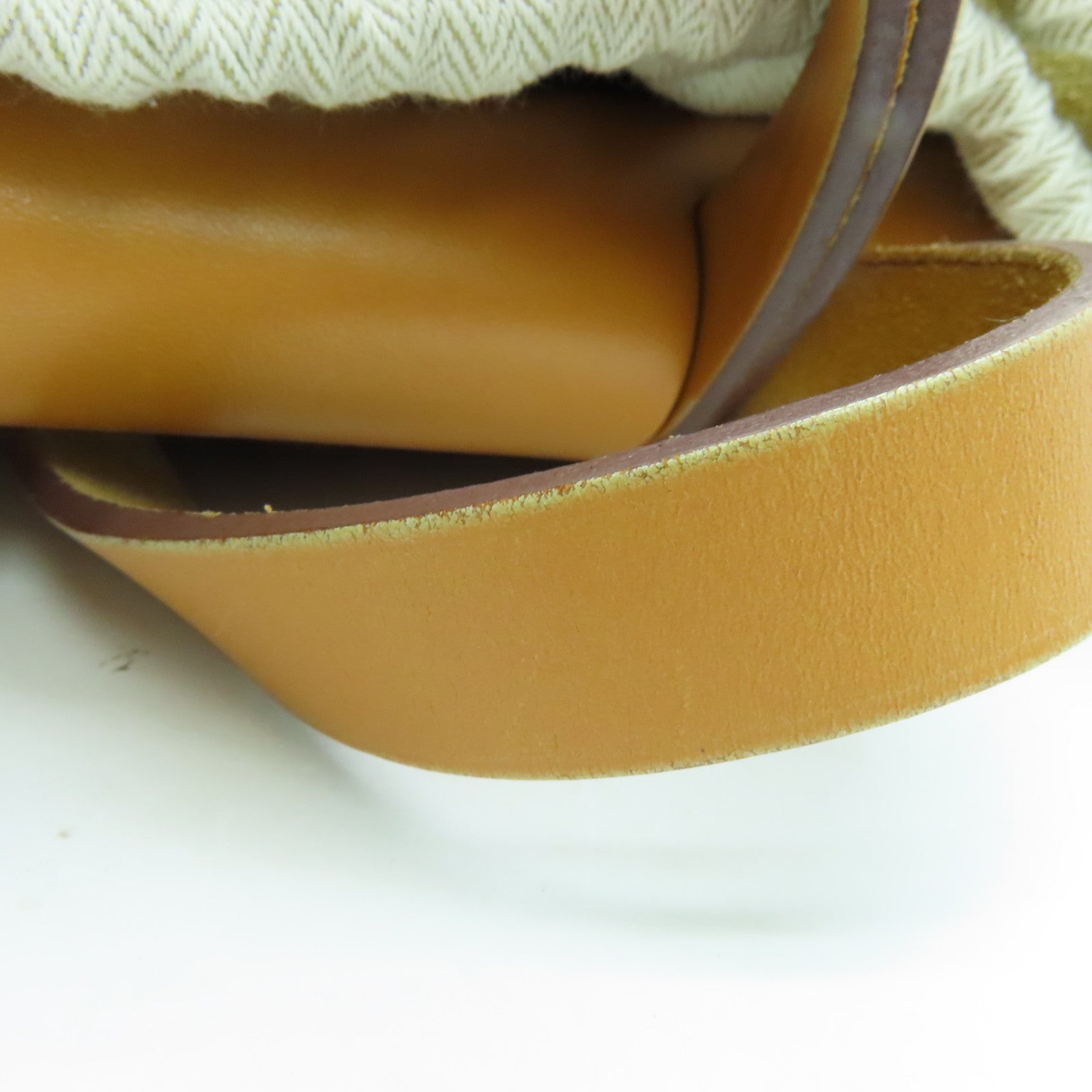 HERMES 帆布HerBag PM銀扣手挽肩背兩用袋Blue De Malte/藍色