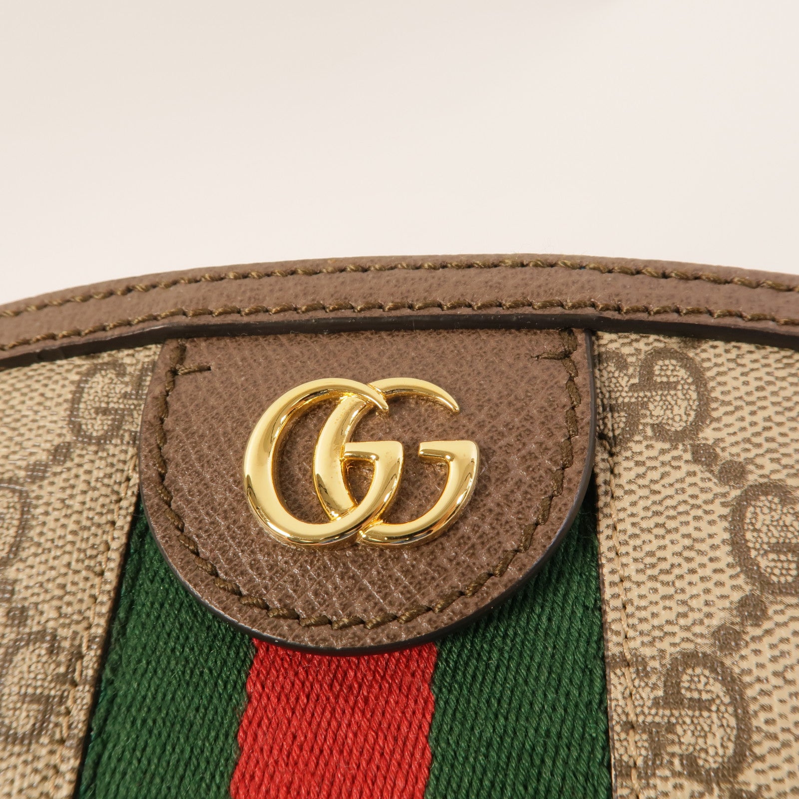 GUCCI 塗層帆布Ophidia GG肩背袋