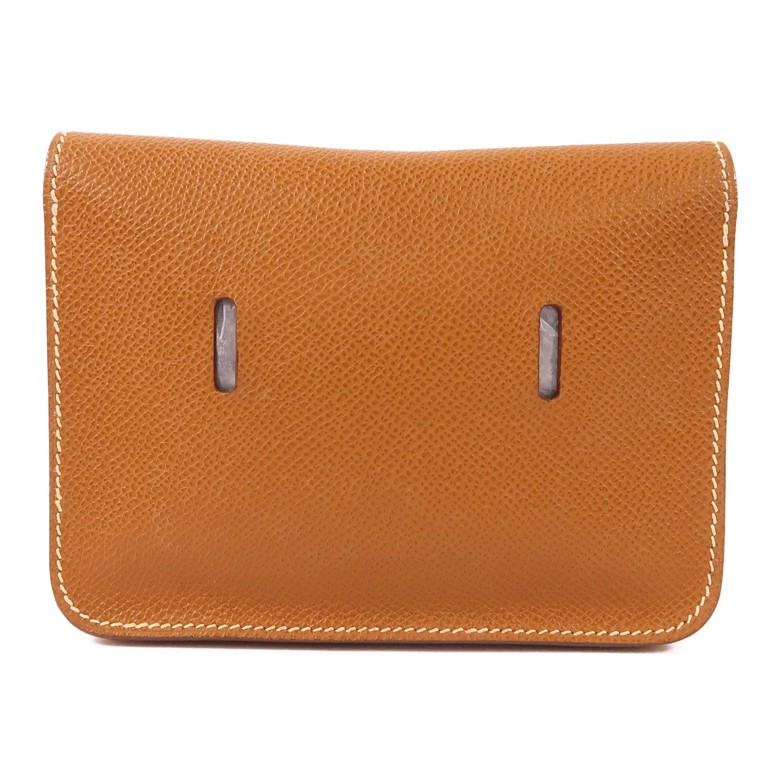 HERMES 【激減優惠】Epsom皮革Belt/Waist/Body Bag金扣腰包Gold