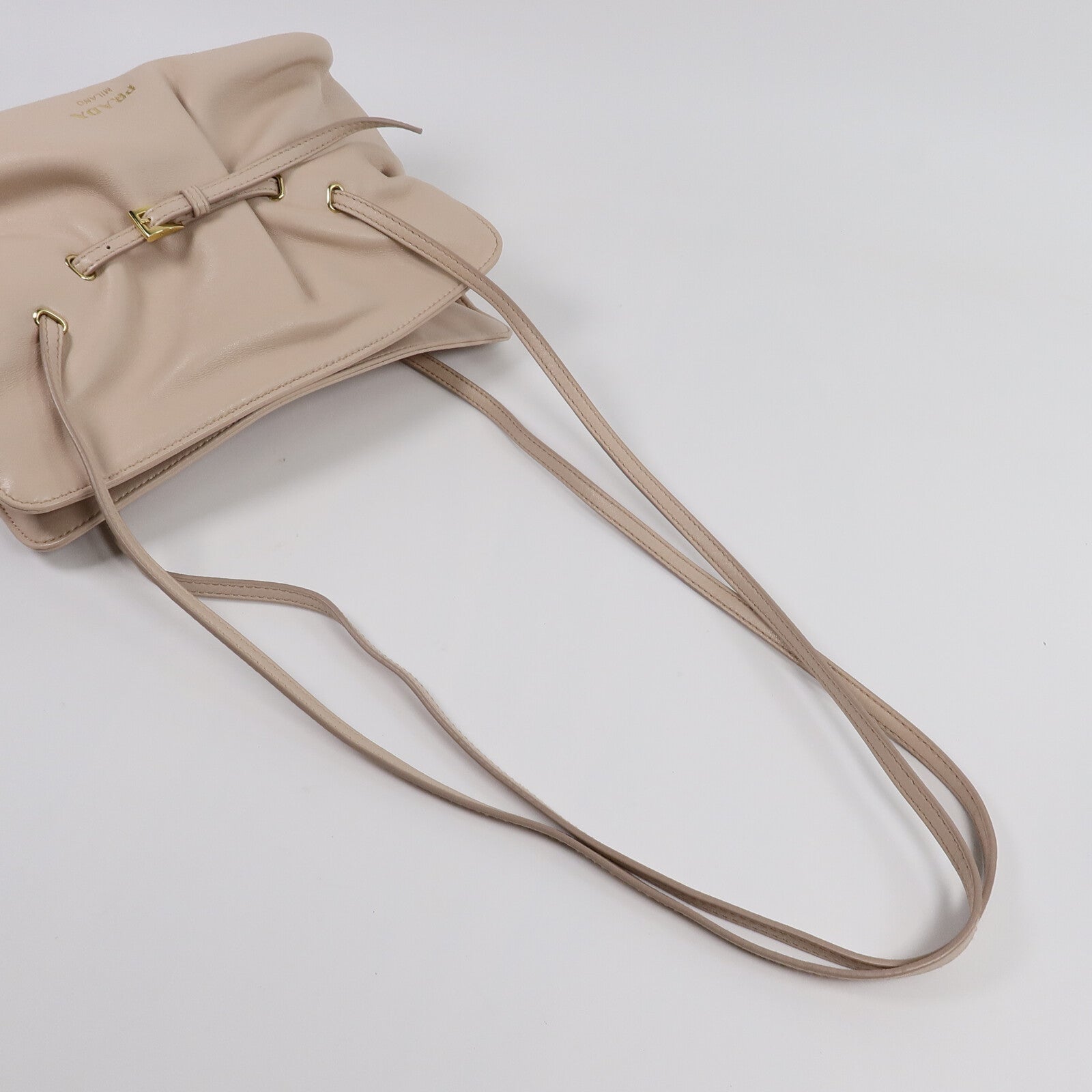 PRADA 牛皮皮革Dada Small肩背袋