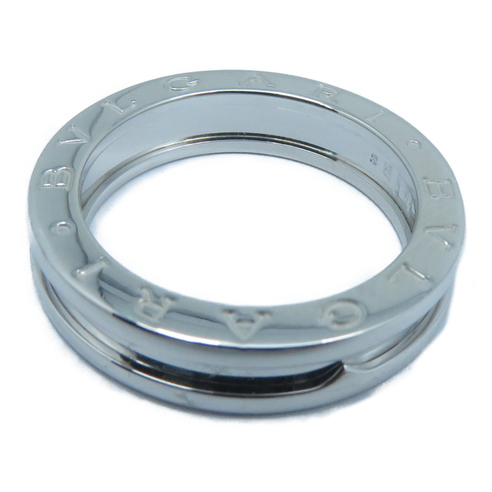 BVLGARI 【激減優惠】18K白金Bvlgari B-zero 1戒指BVLGARI#56/US#7