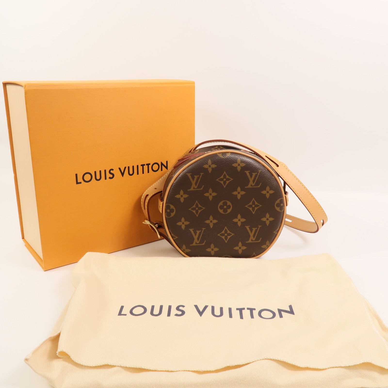 LOUIS VUITTON Monogram Boite Chapeau Souple PM肩背袋