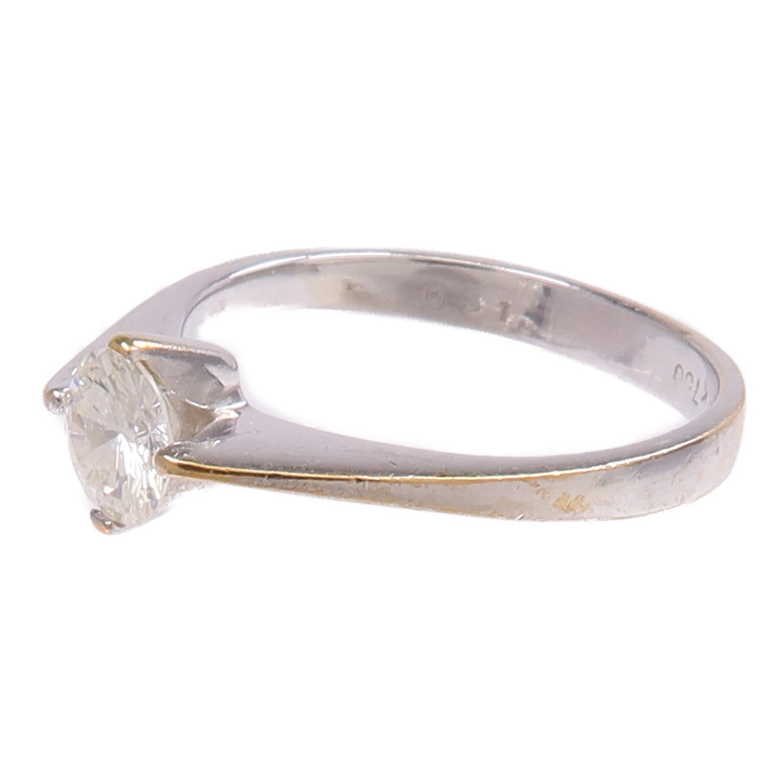 JEWELRY 18K白金Diamond Ring鑽石戒指US#3.25