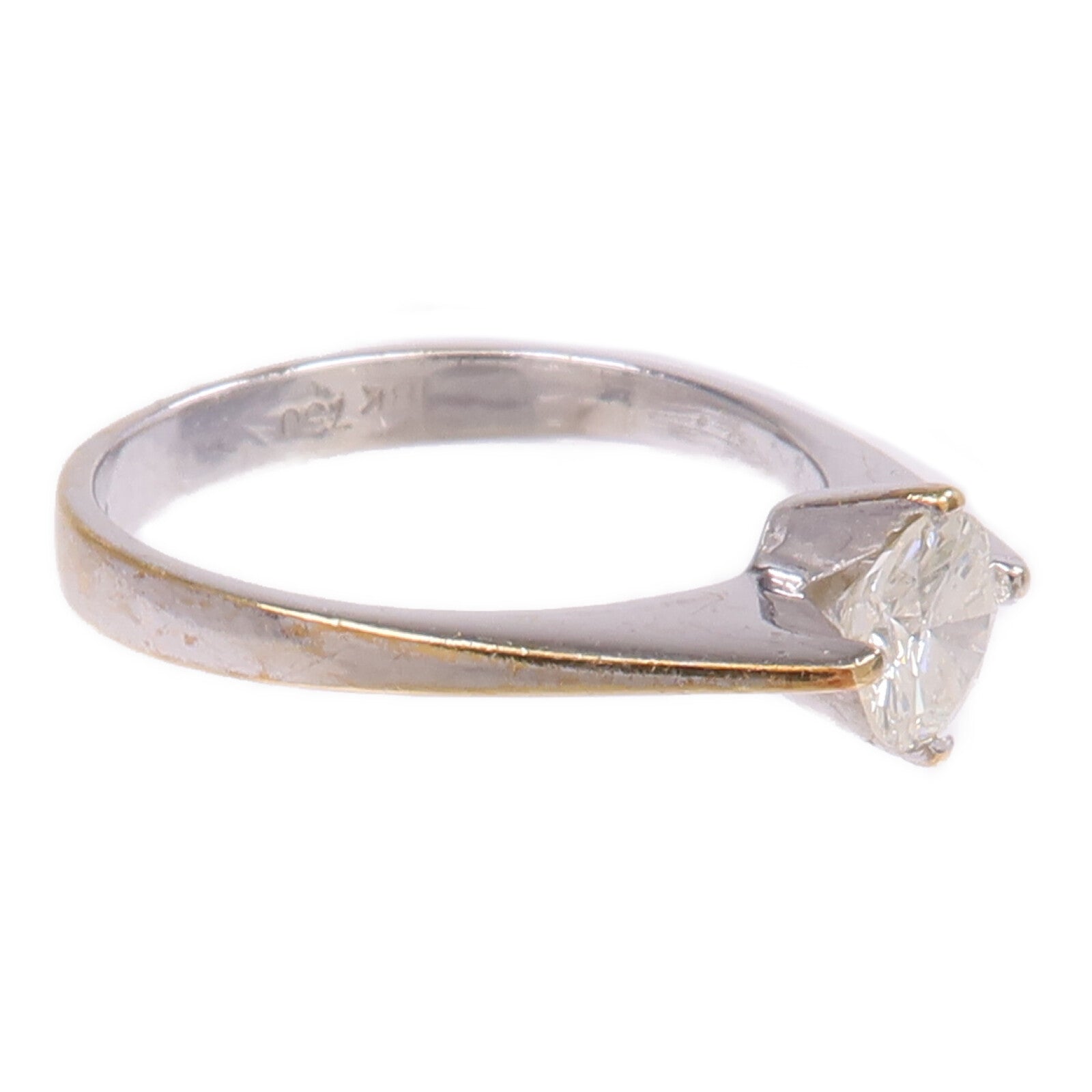 JEWELRY 18K白金Diamond Ring鑽石戒指US#3.25