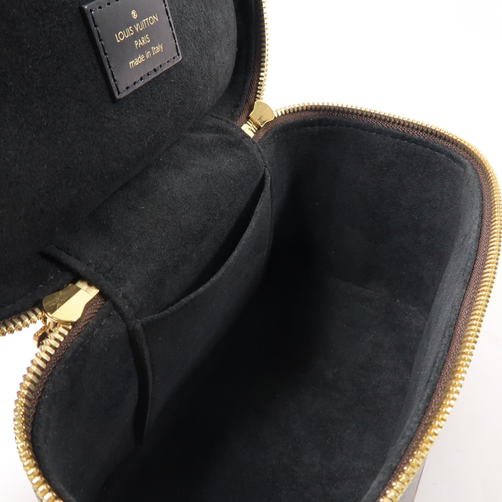 LOUIS VUITTON Monogram Vanity PM金扣手挽肩背兩用袋啡色