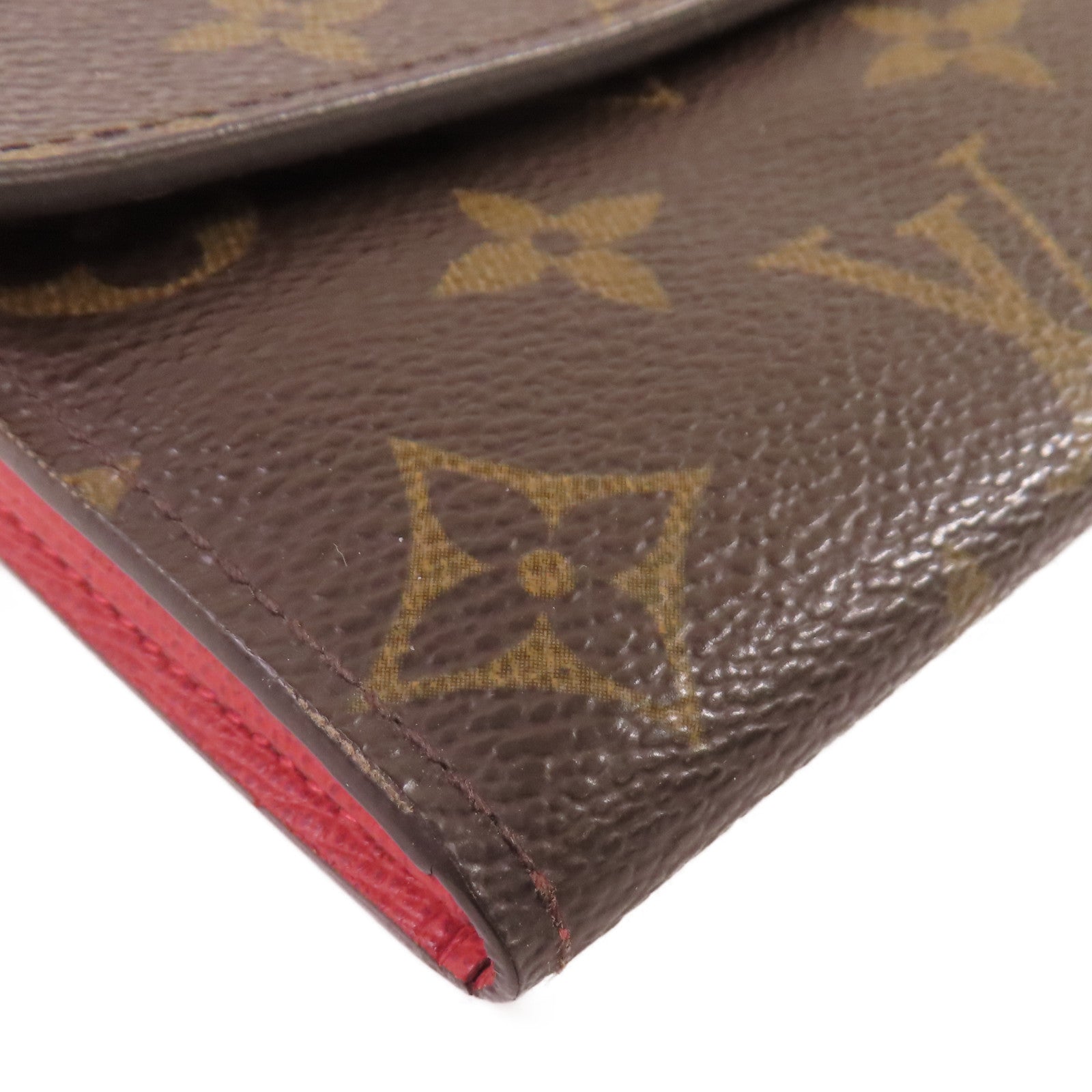 LOUIS VUITTON Monogram Portefeuille Sarah Long wallet金扣長錢包啡色