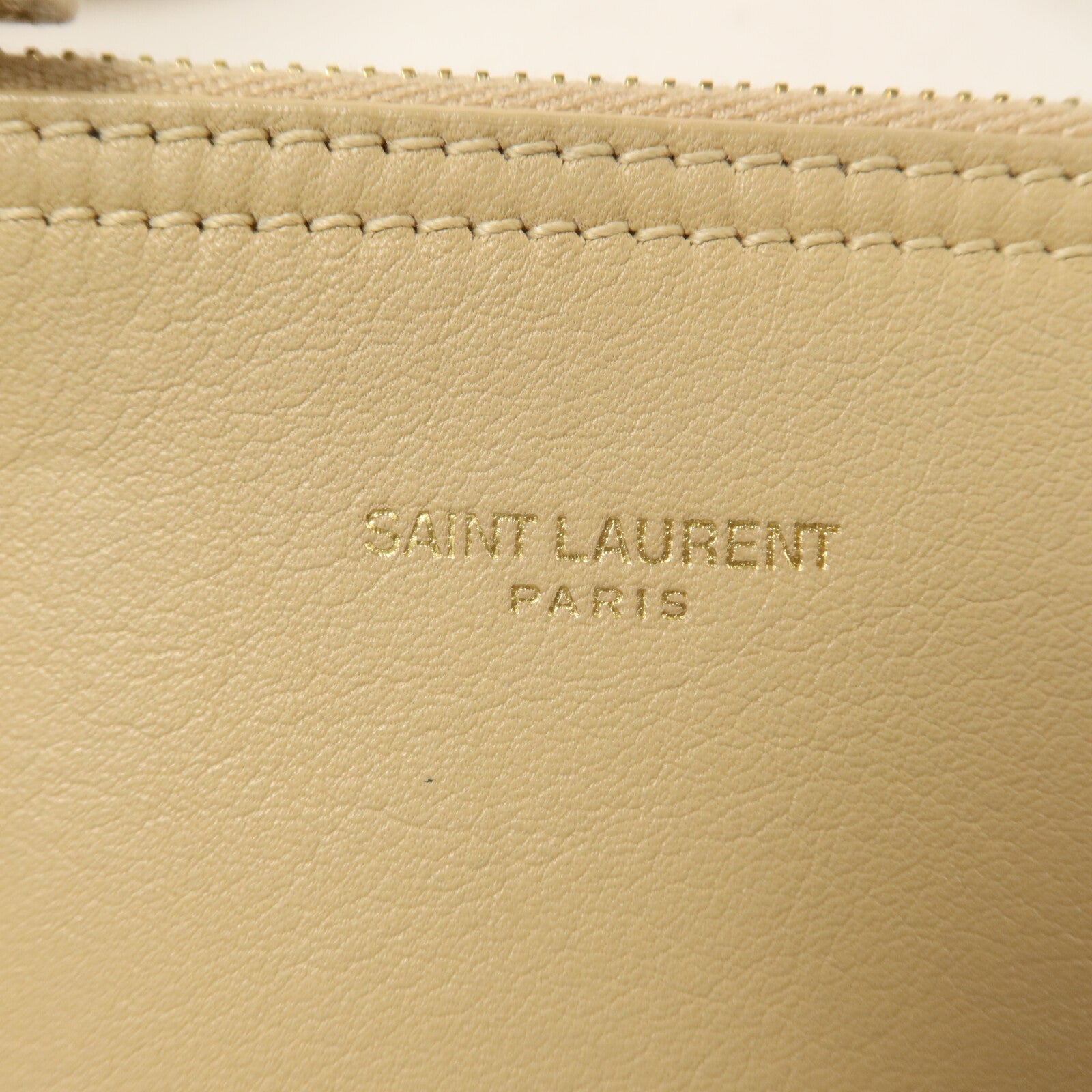 SAINT LAURENT 牛皮皮革Suzanne Hobo鏈帶肩背袋