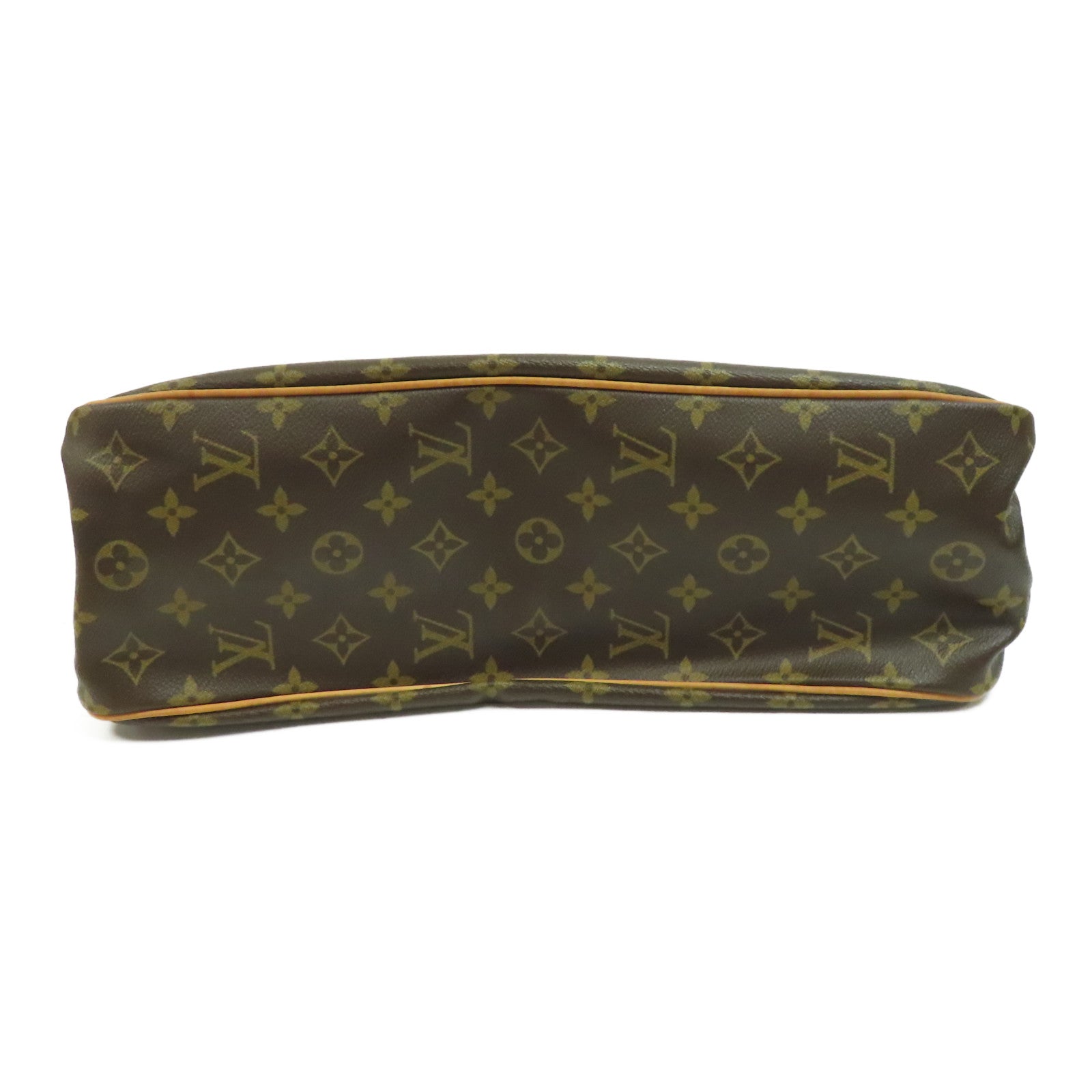 LOUIS VUITTON Monogram Batignolles Horizontal金扣肩背袋棕色