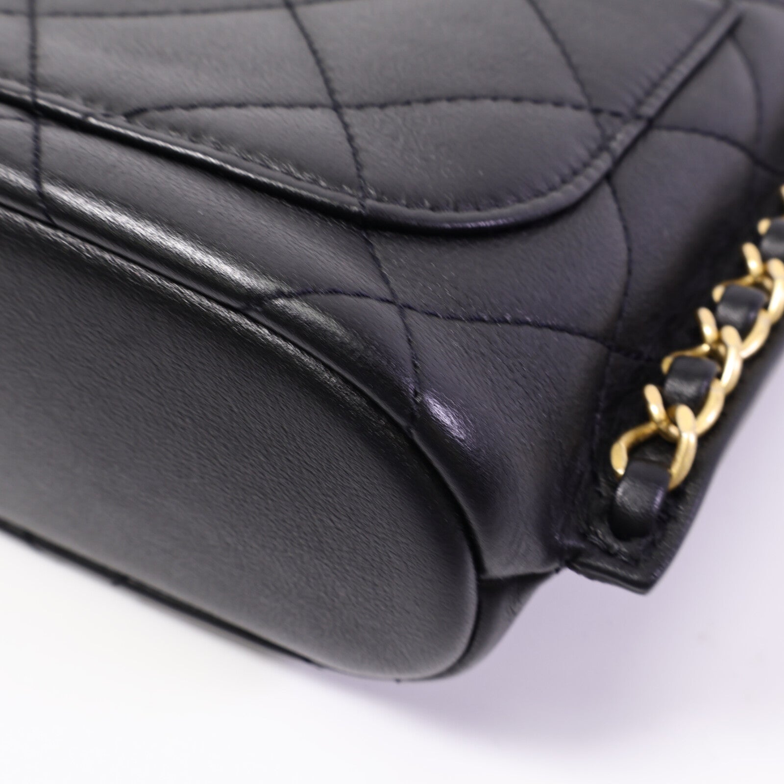 CHANEL 牛皮皮革Chain Shoulder Bag鏈帶肩背袋