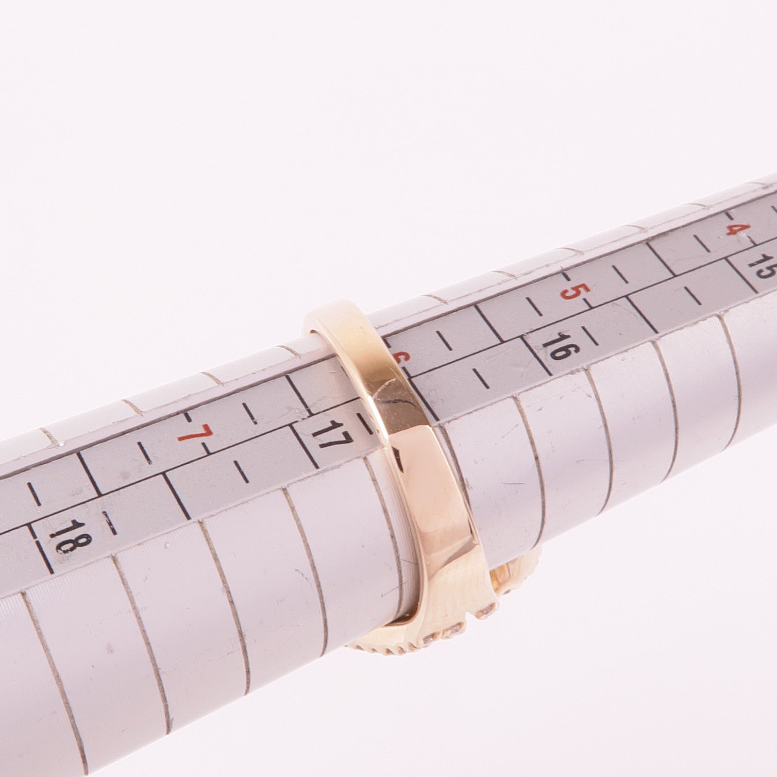 JEWELRY 18K玫瑰金Diamond Ring鑽石戒指US#6.25