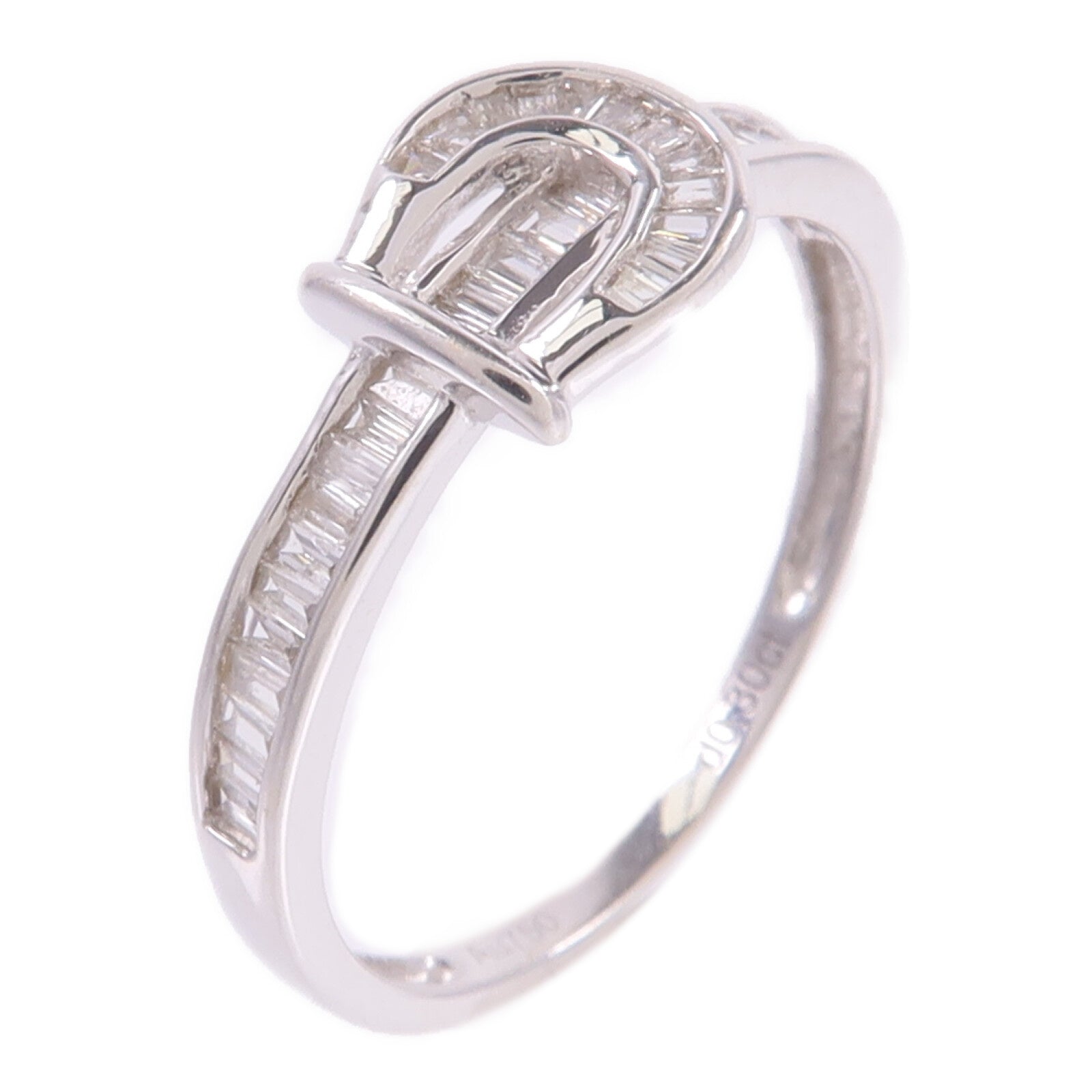 JEWELRY 18K白金Diamond Ring鑽石戒指US#6