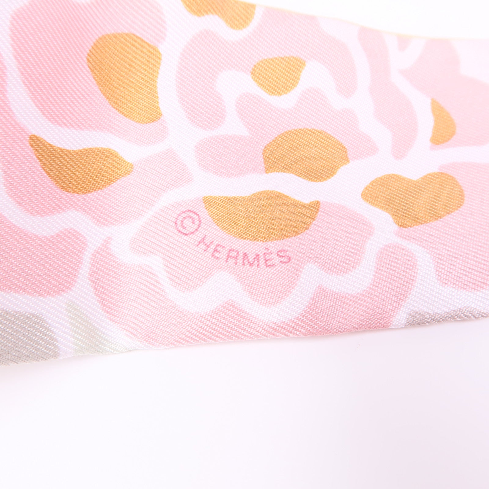 HERMES 絲質Twilly絲巾