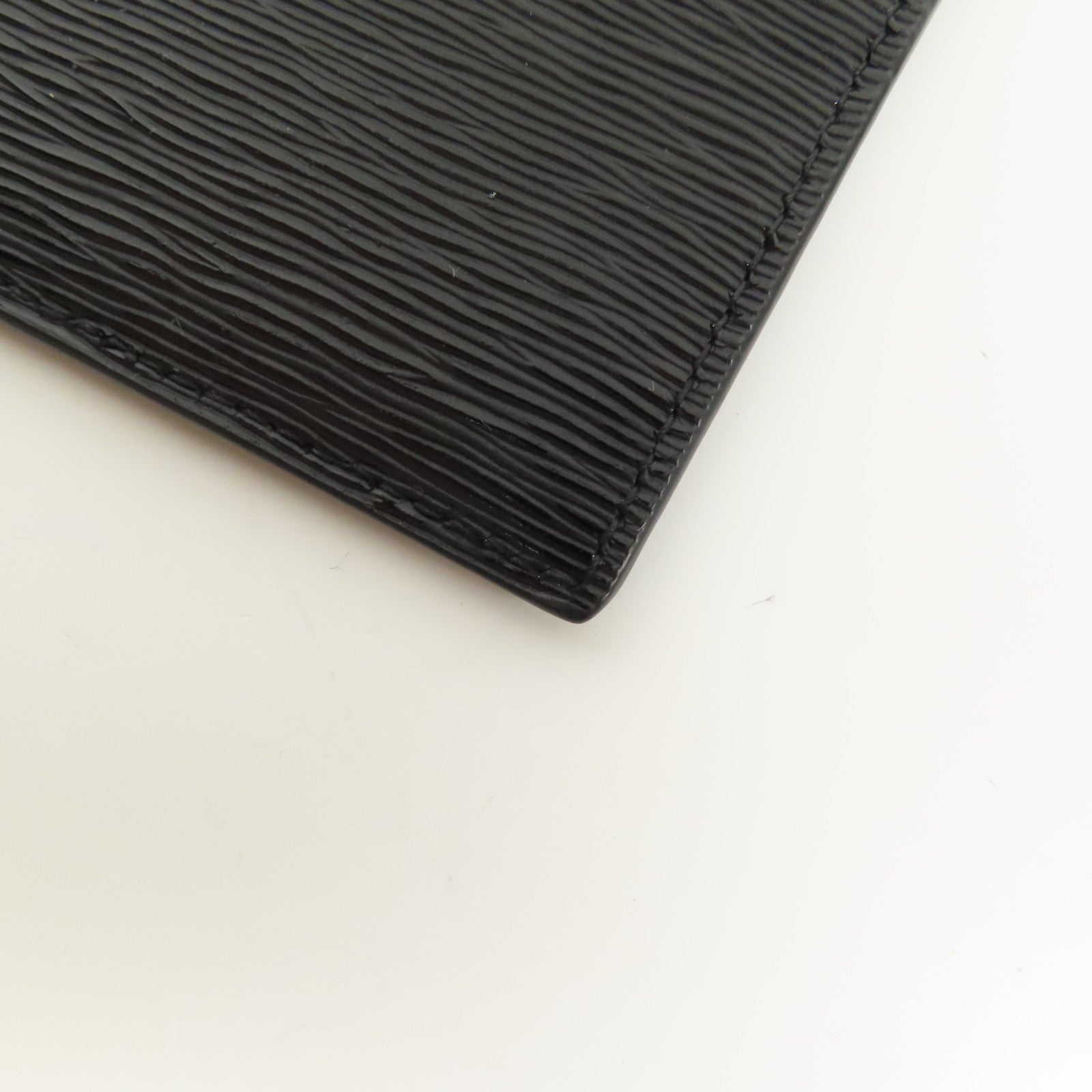 SAINT LAURENT Card Case Leather Black
