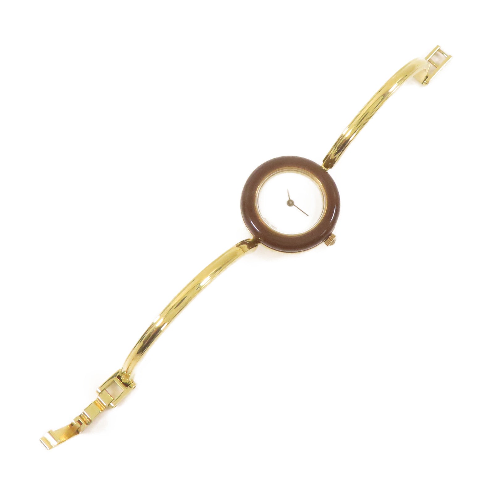 GUCCI Gucci Vintage Watch PVC/金屬手錶石英機芯白色