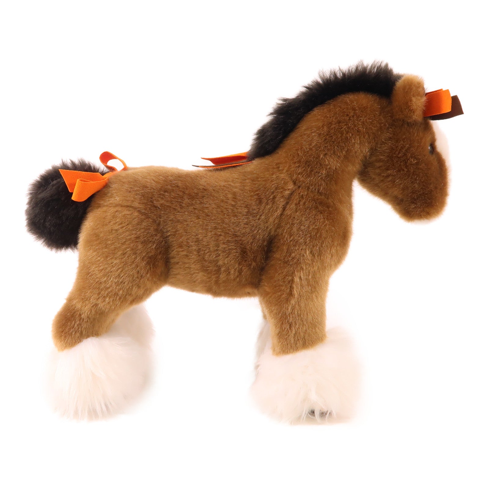 HERMES 丙烯酸聚酯纖維Hermy Plush Horse PM公仔