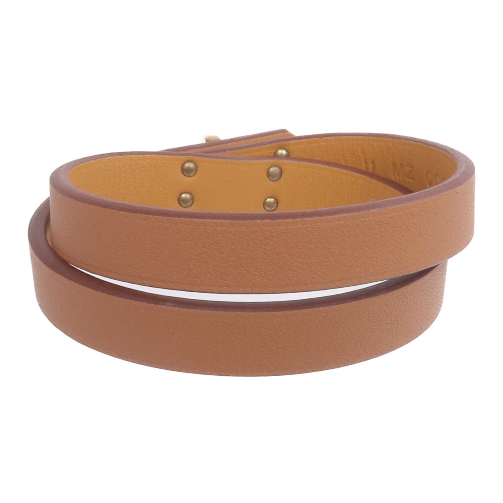 HERMES Swift皮革Mini Kelly Double Tour Bracelet手鏈