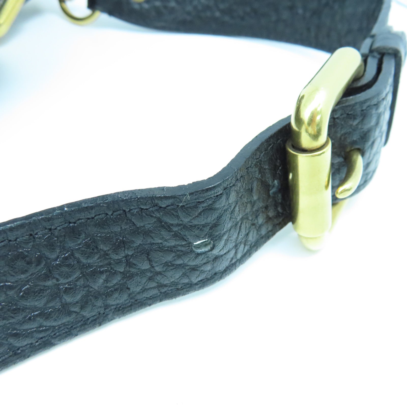 LOUIS VUITTON Monogram Denim Neo Cabby GM金扣手挽肩背兩用袋黑色