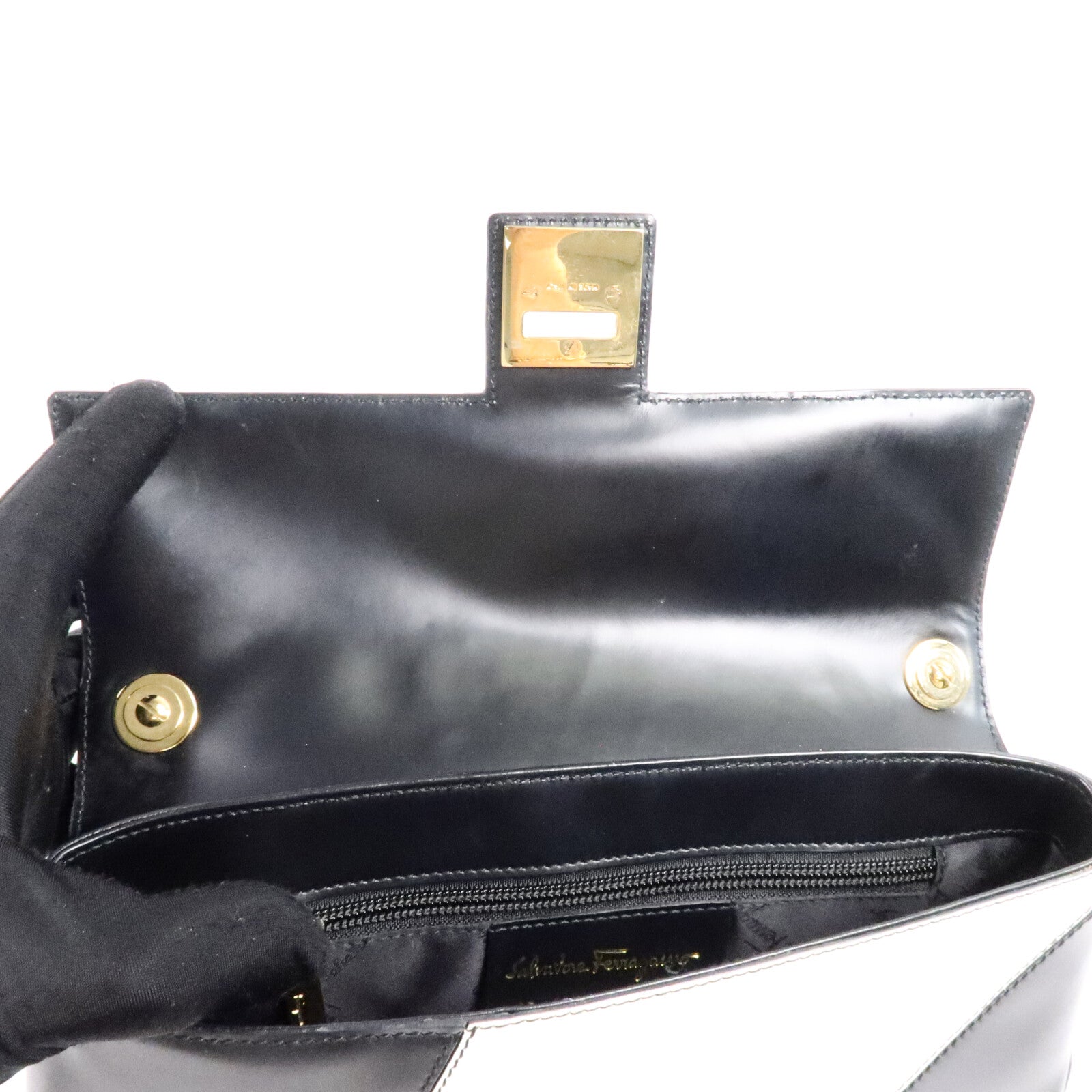 Salvatore Ferragamo 牛皮皮革Shoulder Bag肩背袋