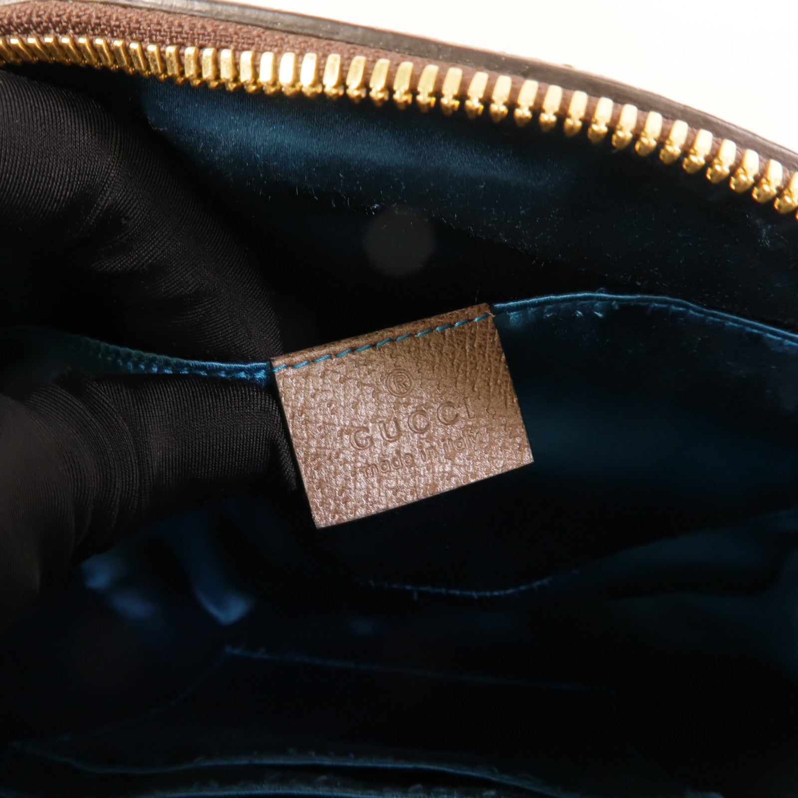 GUCCI 塗層帆布Ophidia GG肩背袋