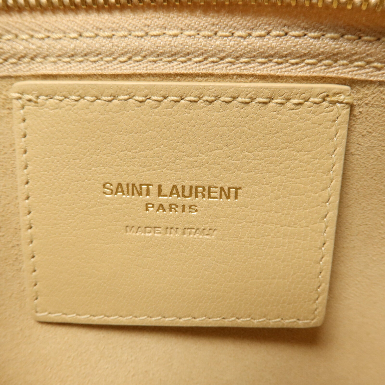SAINT LAURENT 牛皮皮革Suzanne Hobo鏈帶肩背袋