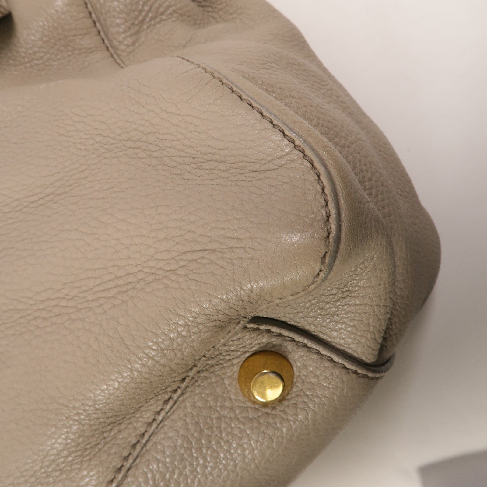 Miu Miu 牛皮皮革Vitello Carbu手挽肩背兩用袋