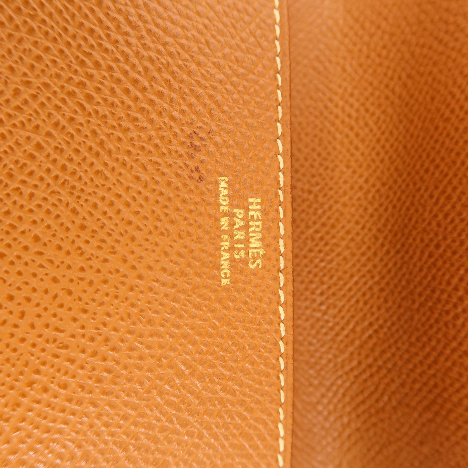 HERMES 【激減優惠】Epsom皮革Belt/Waist/Body Bag金扣腰包Gold