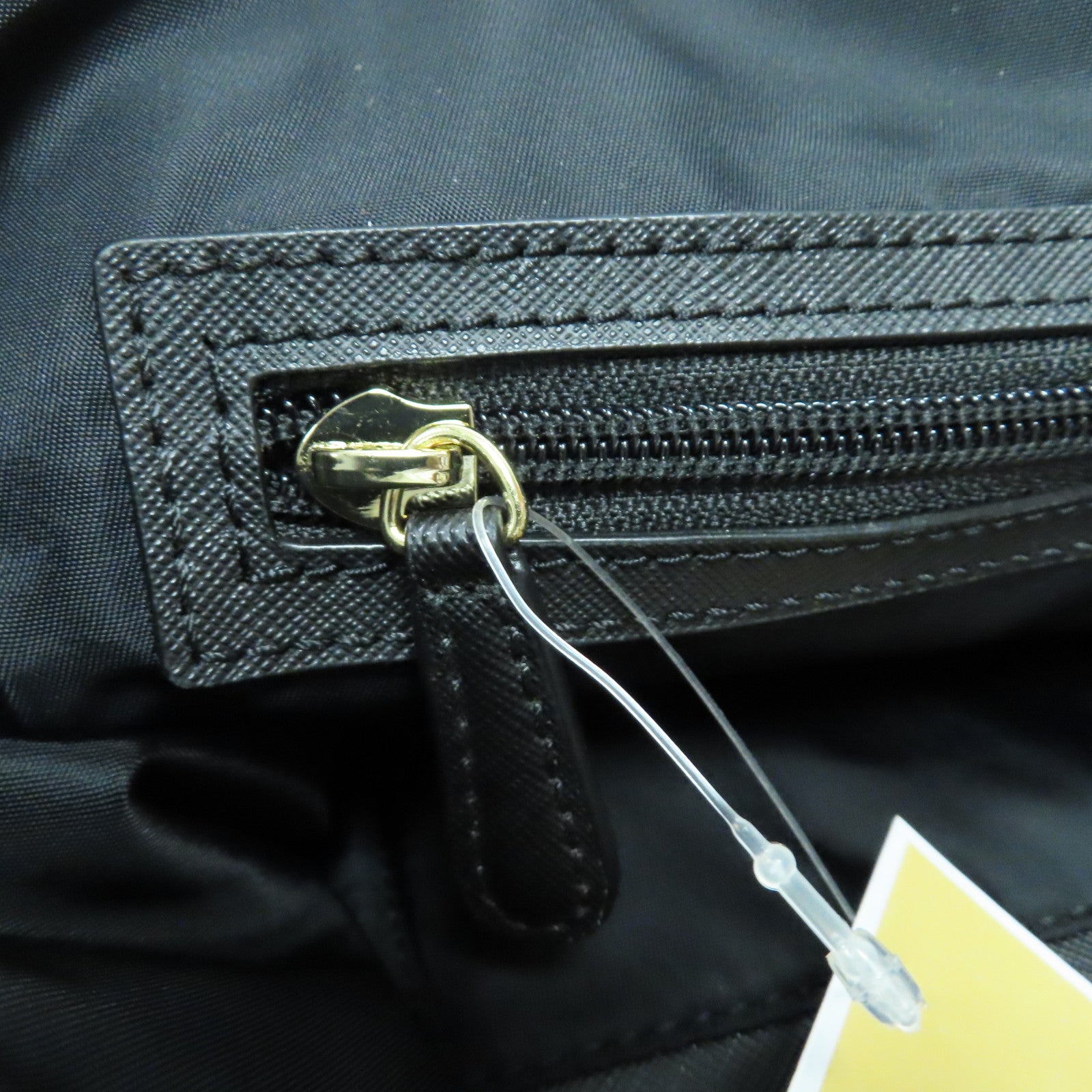 Michael Kors 尼龍Tote Bag金扣肩背袋黑色