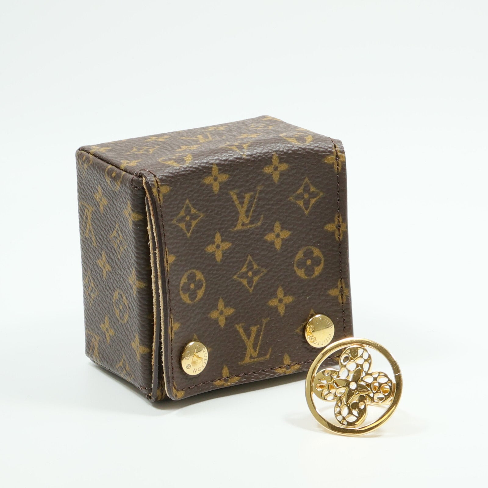 LOUIS VUITTON 18K黃金Resille Ring戒指