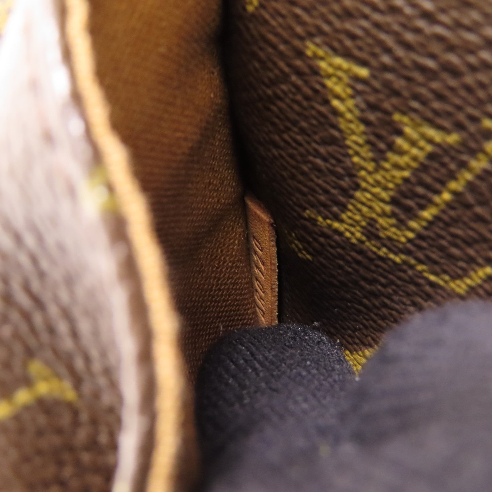 LOUIS VUITTON LV GHW Totally MM Shoulder Tote Bag M56689 Monogram Brown