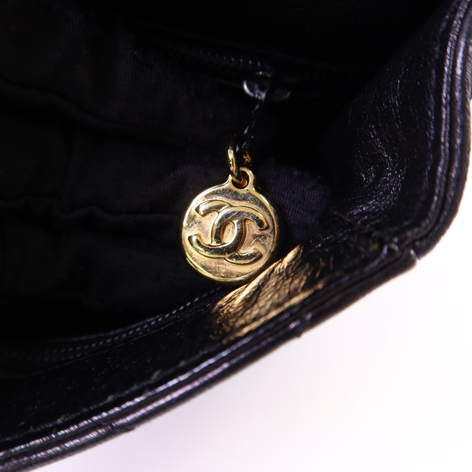 CHANEL 羊皮皮革Waist Bag金扣腰包