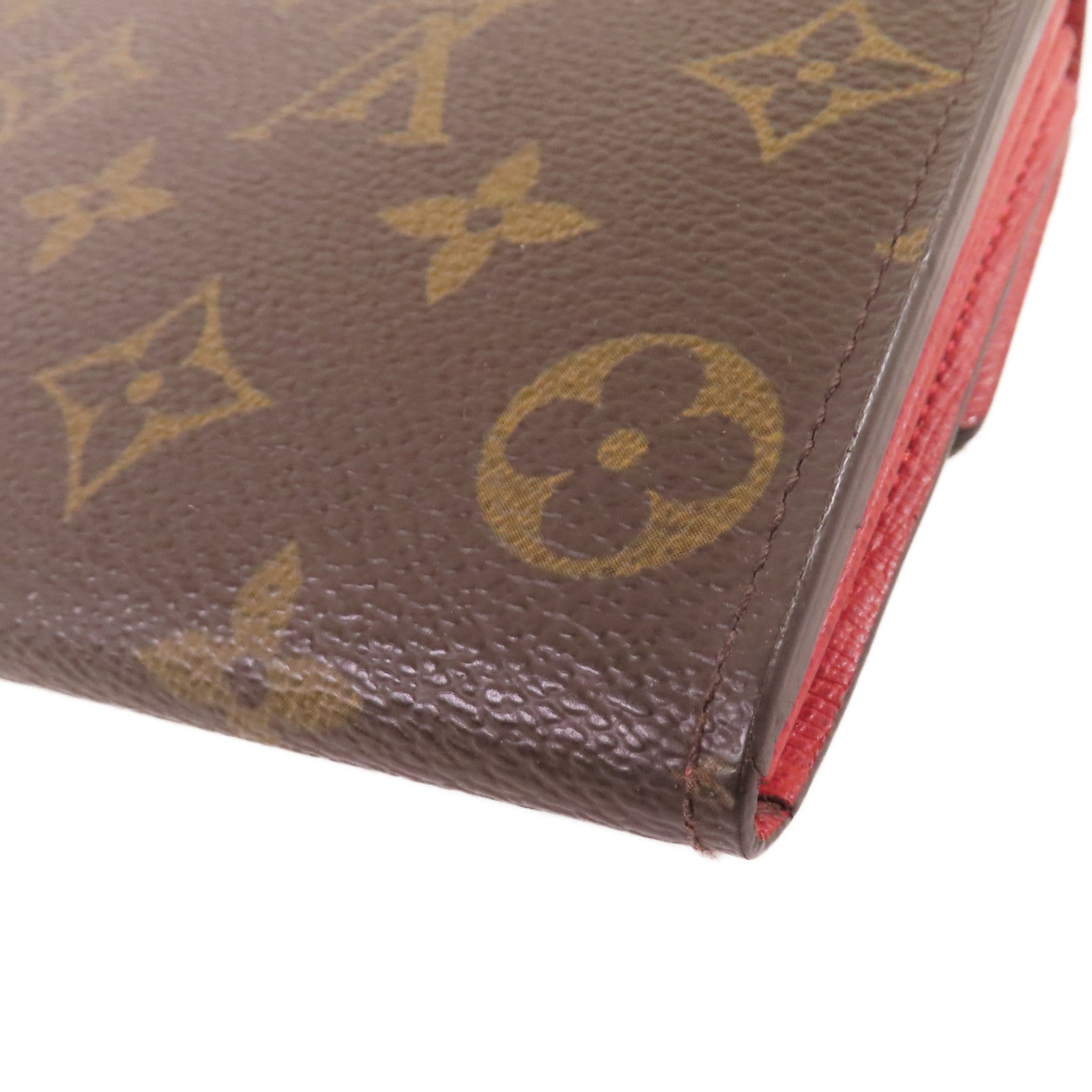 LOUIS VUITTON Monogram Portefeuille Sarah Long wallet金扣長錢包啡色