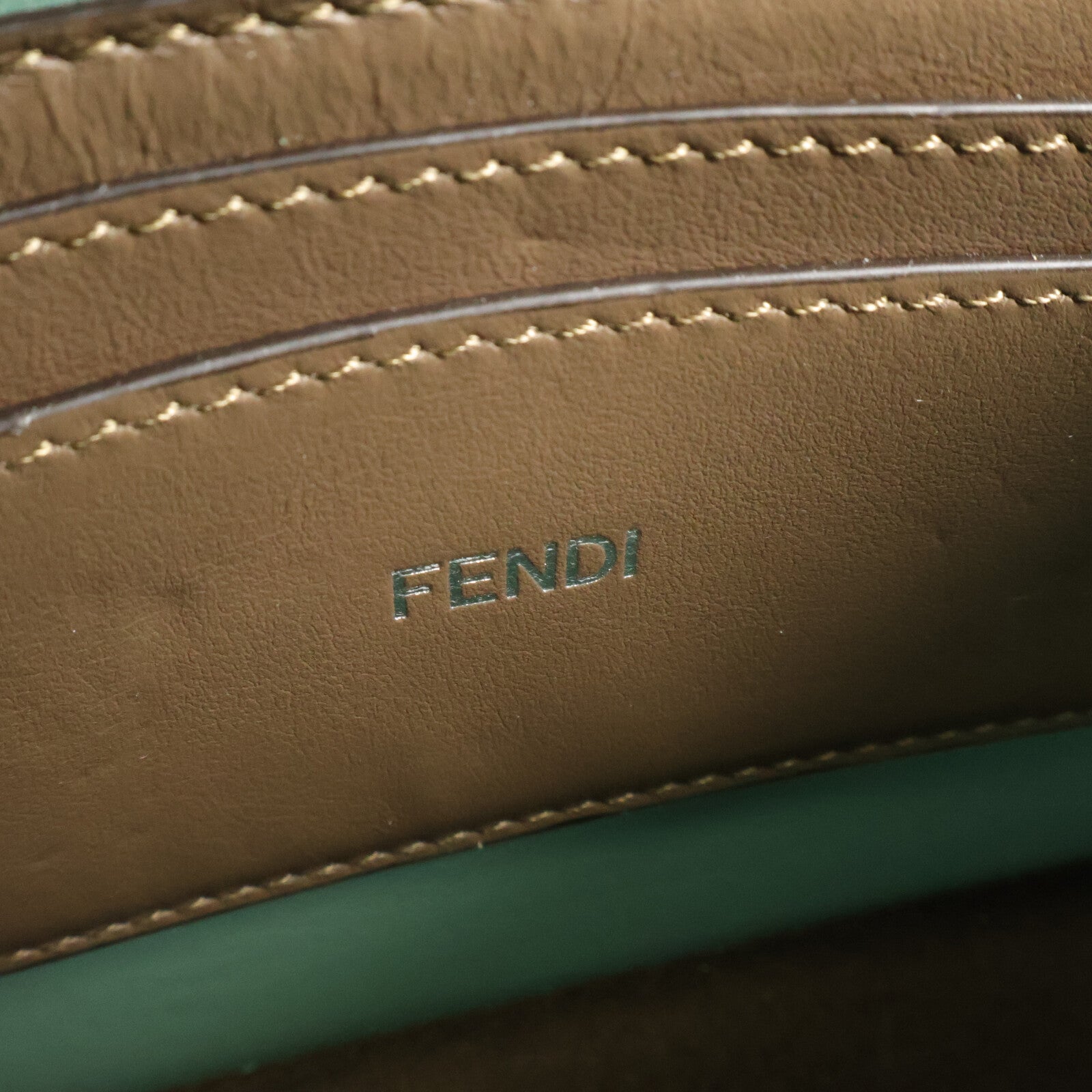 FENDI 牛皮皮革Peekaboo ISeeU X-Cross手挽肩背兩用袋