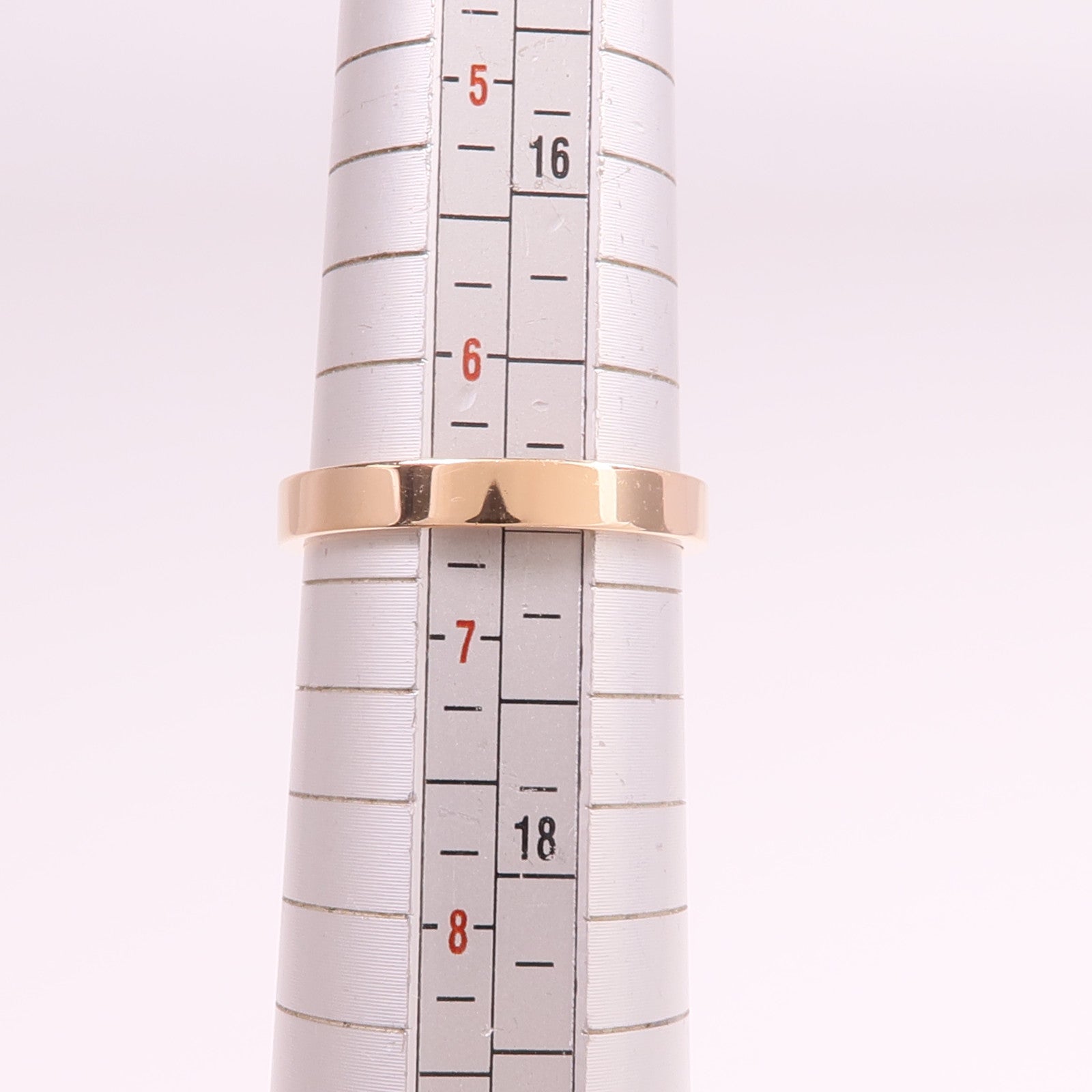 Chaumet 18K玫瑰金Liens Evidence Ring鑽石戒指Chaumet#53/US#6.5