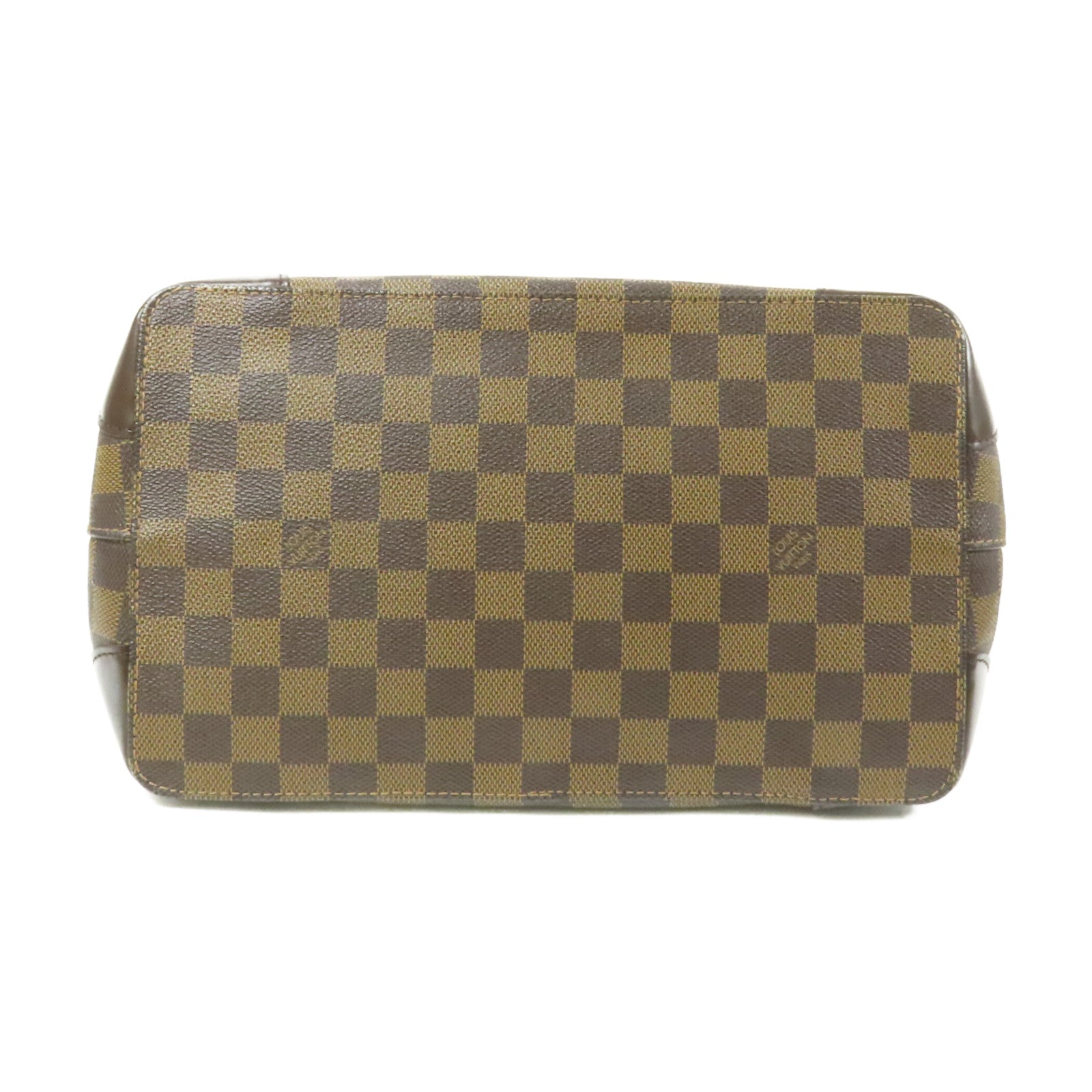 LOUIS VUITTON Damier Hampstead PM金扣手挽袋