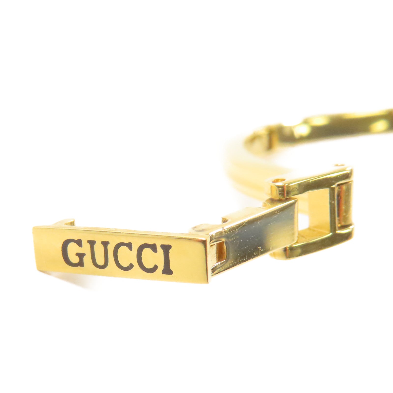 GUCCI Gucci Vintage Watch PVC/金屬手錶石英機芯白色