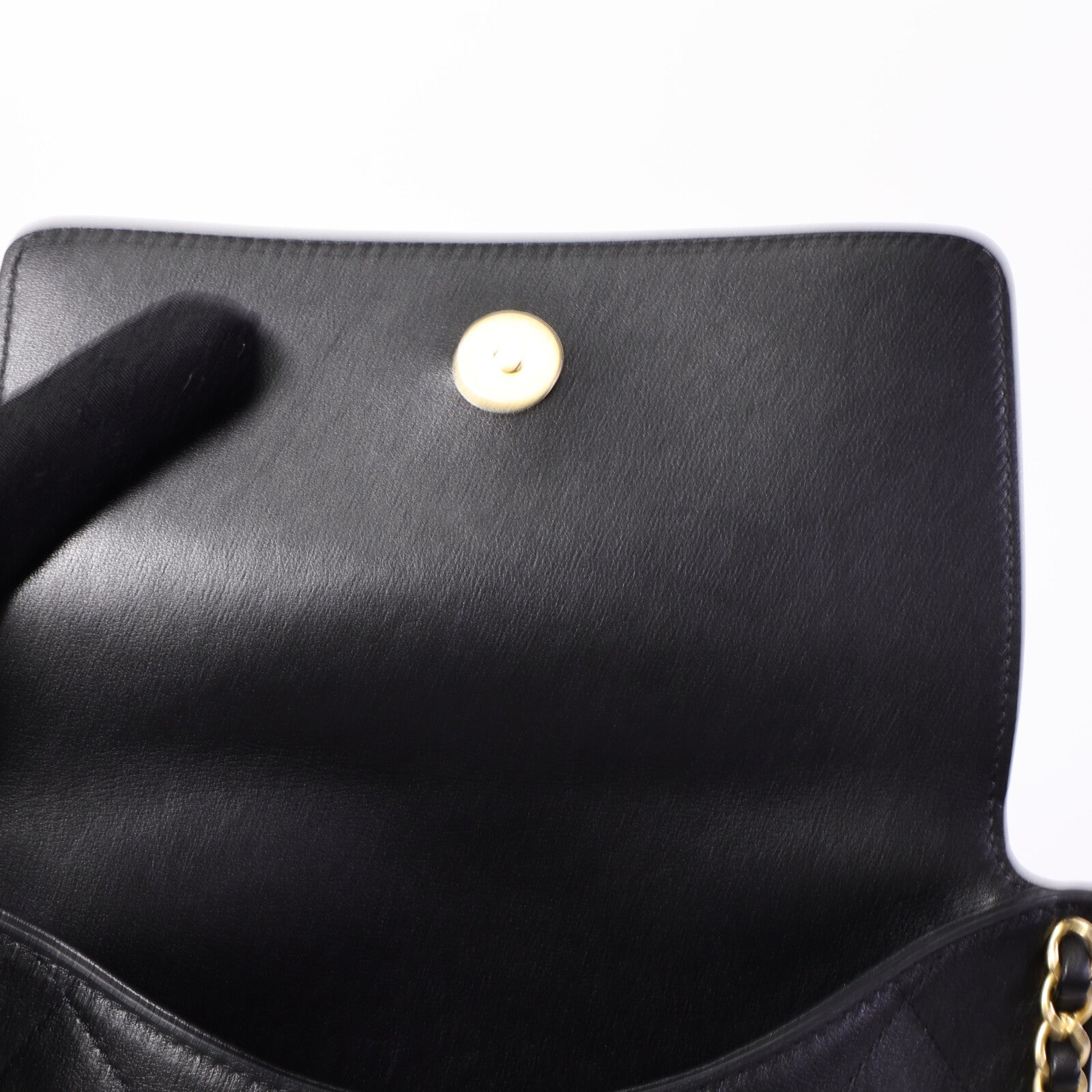 CHANEL 牛皮皮革Chain Shoulder Bag鏈帶肩背袋