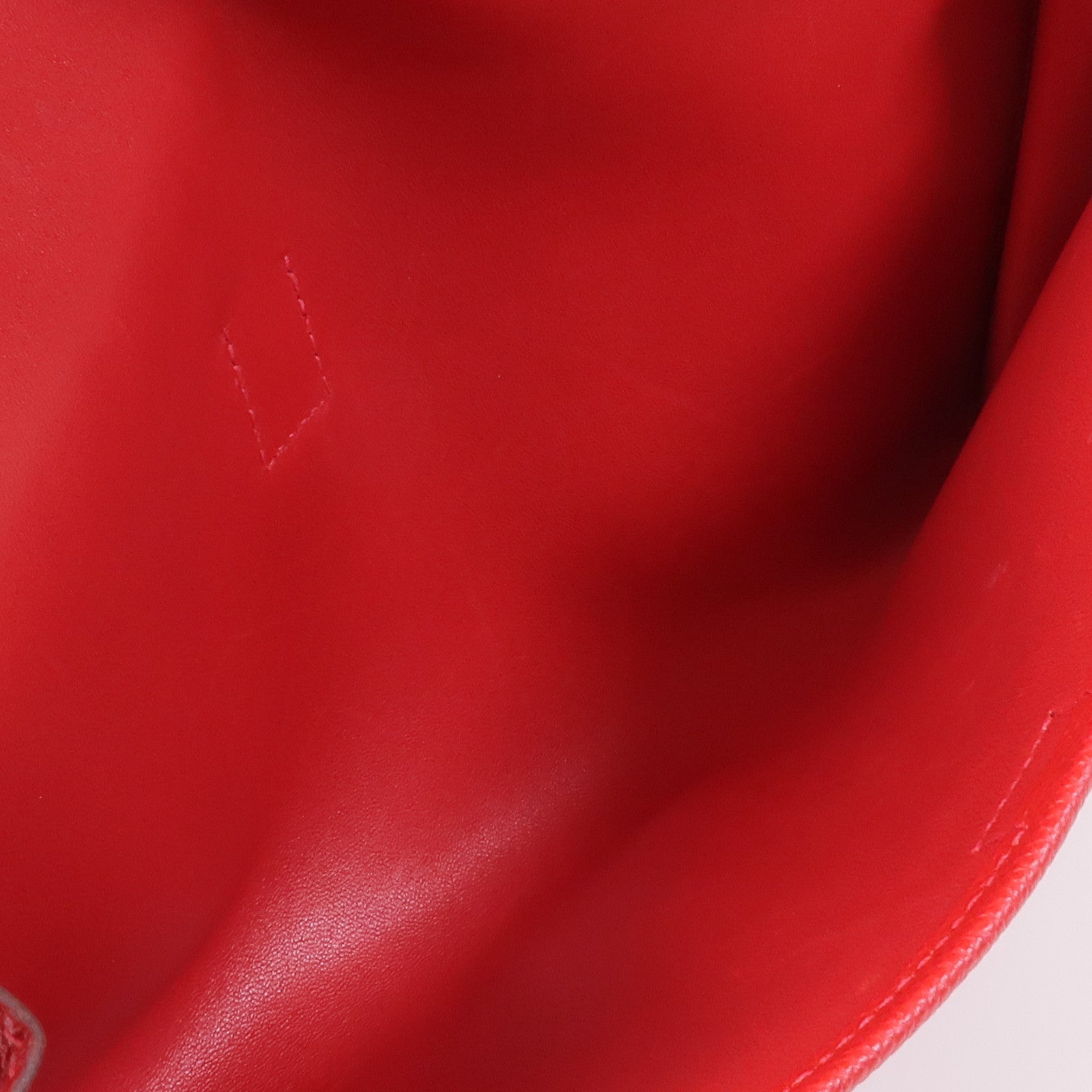 HERMES Epsom皮革Jige Elan手拿包Rouge Casaque