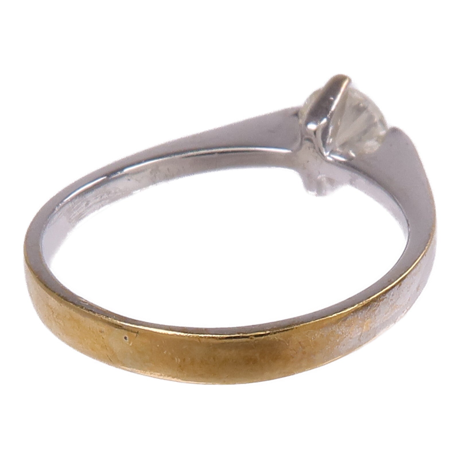 JEWELRY 18K白金Diamond Ring鑽石戒指US#3.25