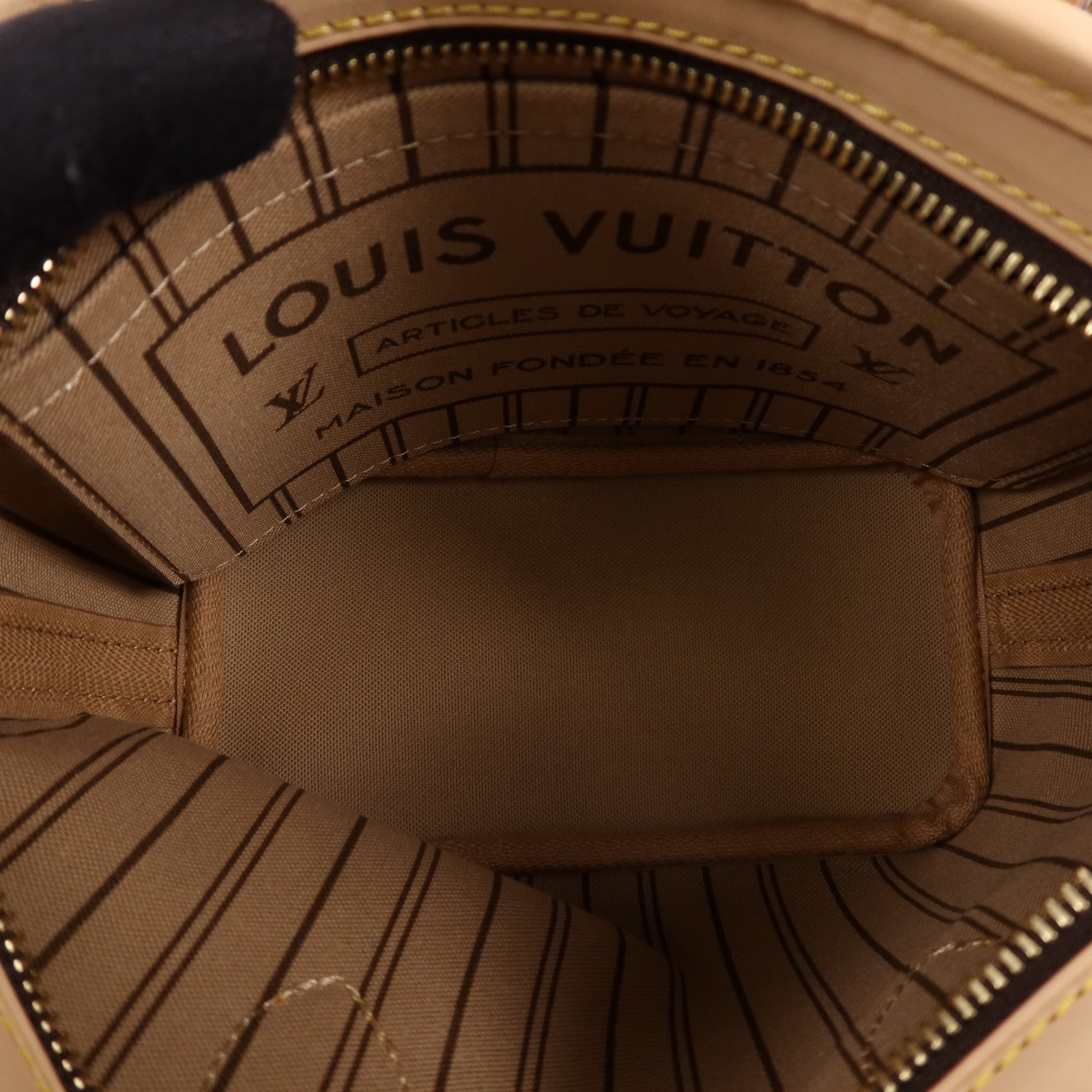 LOUIS VUITTON Monogram Neverfull BB金扣手挽肩背兩用袋