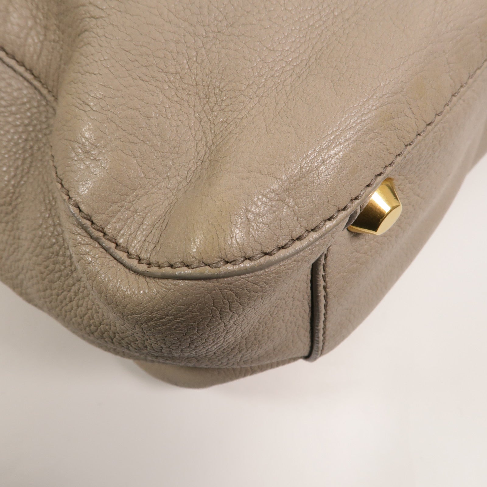 Miu Miu 牛皮皮革Vitello Carbu手挽肩背兩用袋