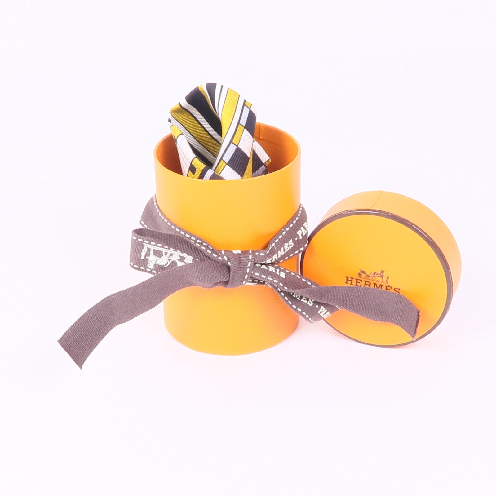 HERMES 絲質Twilly絲巾
