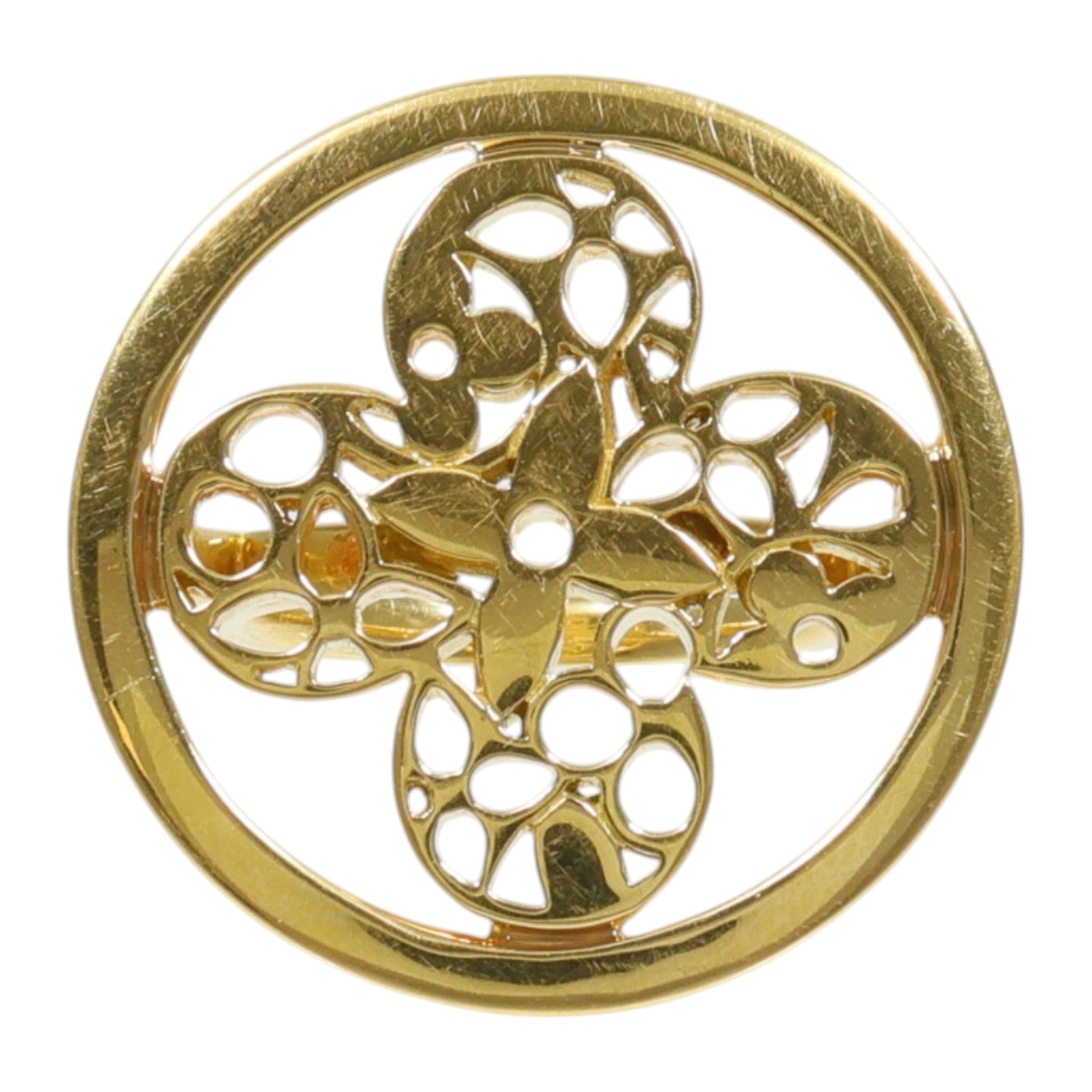 LOUIS VUITTON 18K黃金Resille Ring戒指